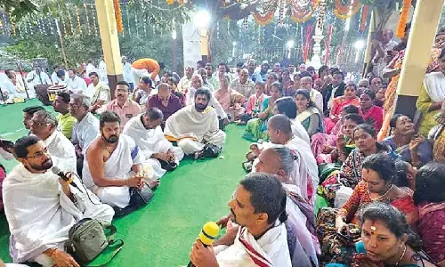 ‘Gajendra Moksham’ performed at Simhachalam