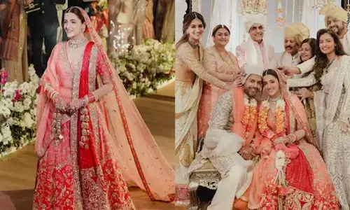 Nupur Sanon’s Wedding Dupatta Spoke Volumes About Love, Culture, and Belonging