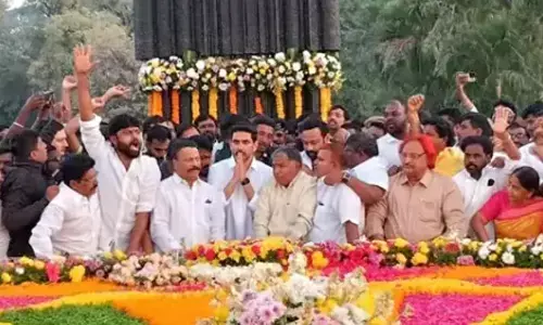 Tributes Paid to former CM NTR on Death Anniversary in Hyderabad