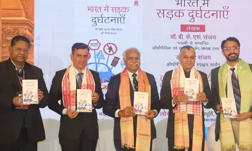 Launch of Bharat Mein Sadak Durghatnayein by the National Book Trust