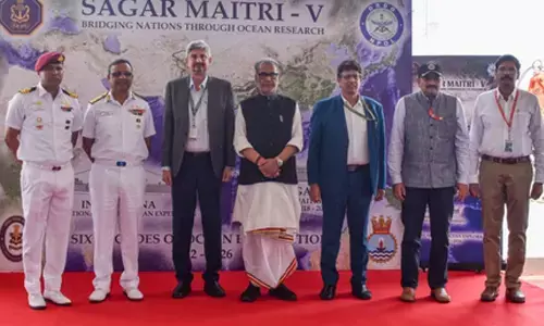 INS Sagardhwani flagged off for research collaboration with 8 IOR countries