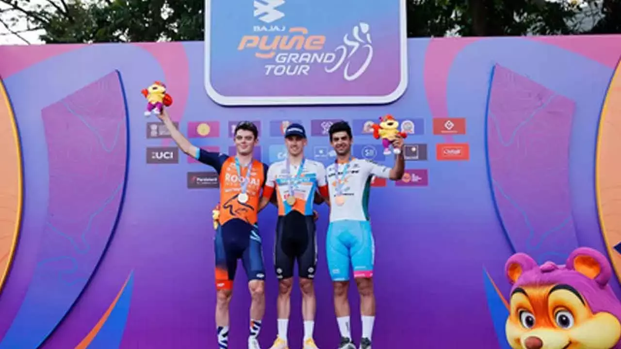 Pune Grand Tour 2026: Fergus Browning blazes the trail; Harshveer leads Indian challenge in high-speed Prologue