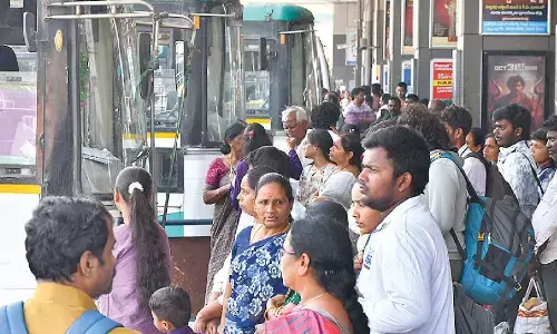 Post-Sankranti passenger rush continues at PNBS