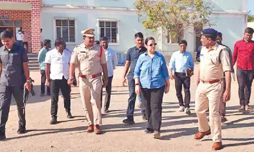 Security measures intensified as minister visits Kagaznagar
