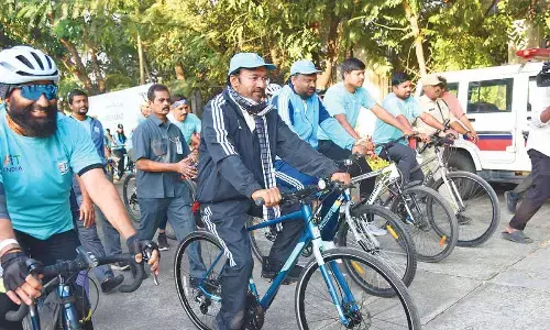 Fit India Sundays on bicycle turns city into a carnival of sports and fitness