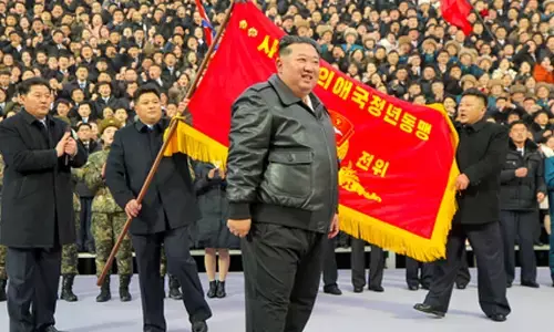 North Korea calls South Korea No. 1 hostile country at indoctrination centre