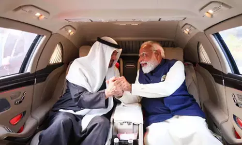 PM Modi welcomes UAE President at airport, hails strong friendship between both nations
