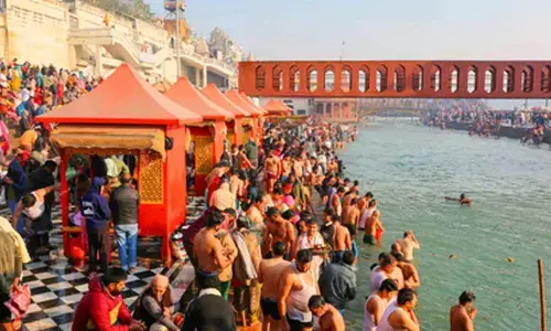 Saints support banning entry of non-Hindus at Har Ki Pauri, share views on Prayagraj Magh mela row