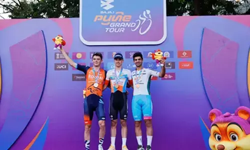 Pune Grand Tour 2026: Fergus Browning blazes the trail; Harshveer leads Indian challenge in high-speed Prologue