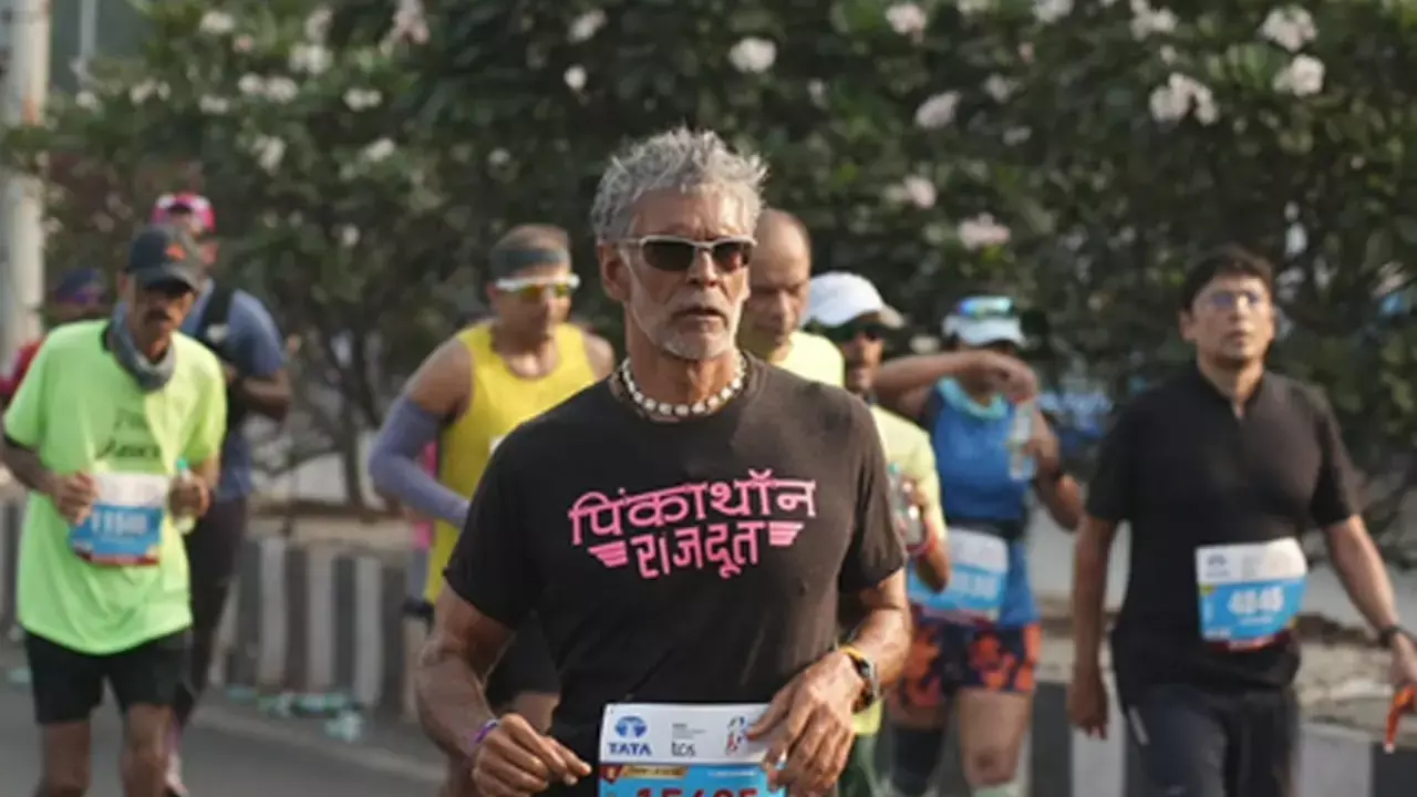 Milind Soman says Consistency is the key as he runs his 21st Mumbai Marathon