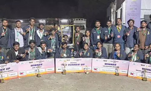Vishnu team runner-up in hBAJA 2026 competition
