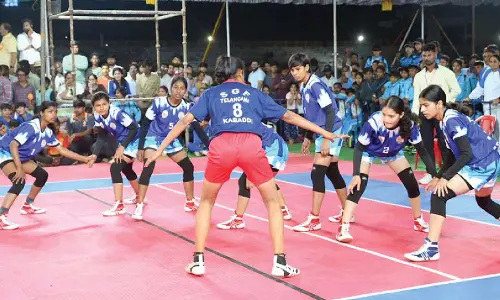School Games U-14 girls kabaddi championship begins