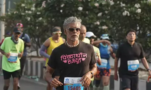 Milind Soman says Consistency is the key as he runs his 21st Mumbai Marathon
