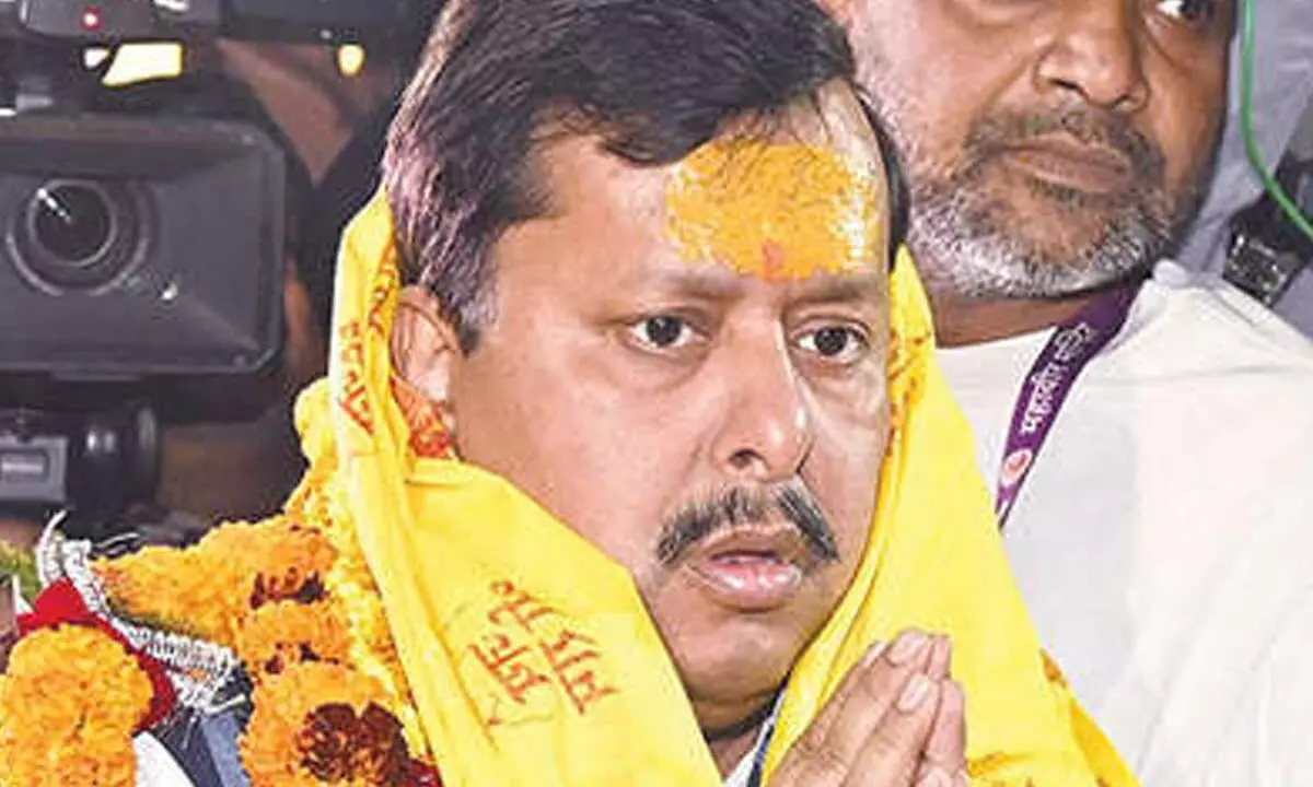 Nabin files papers for BJP National President Nabin files papers for BJP National President