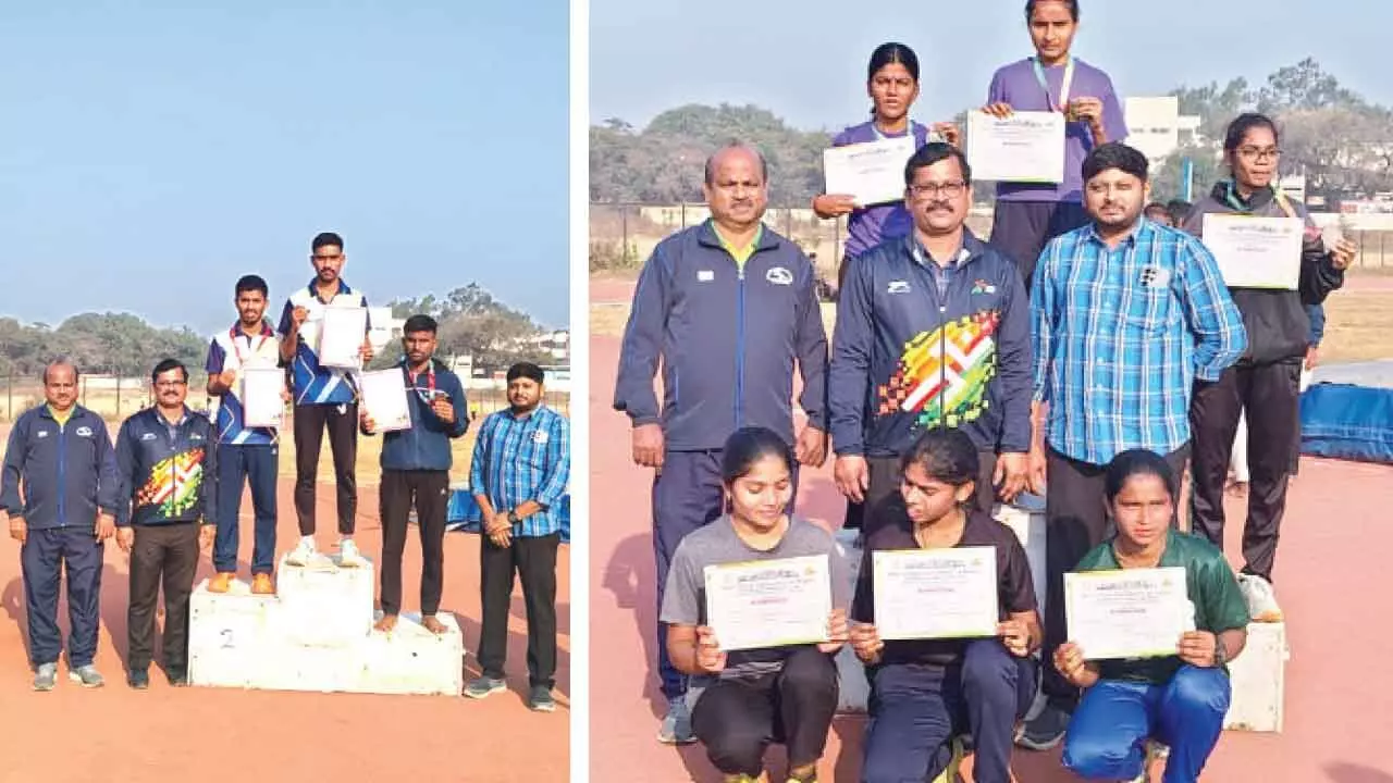 किरण, मल्लिका ने ओयू इंटर कॉलेज क्रॉस कंट्री में 10 किमी दौड़ जीती