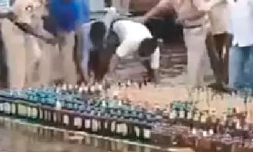 Liquor worth Rs 75 lakh seized from truck in UP