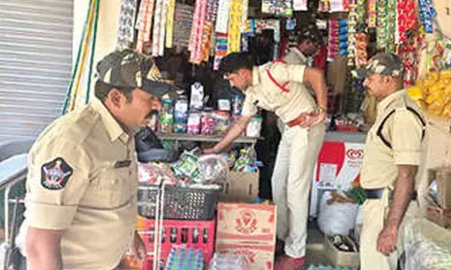Police raids to curb sale of ganja and narcotic substances