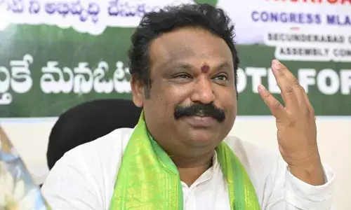 Cantonment MLA launches hunger strike for GHMC merger