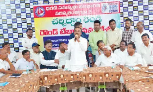 Eatala warns public backlash over unresolved Bhu Bharathi land disputes