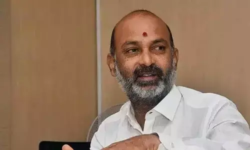 Bandi Sanjay slams Congress over delay in phone tapping probe