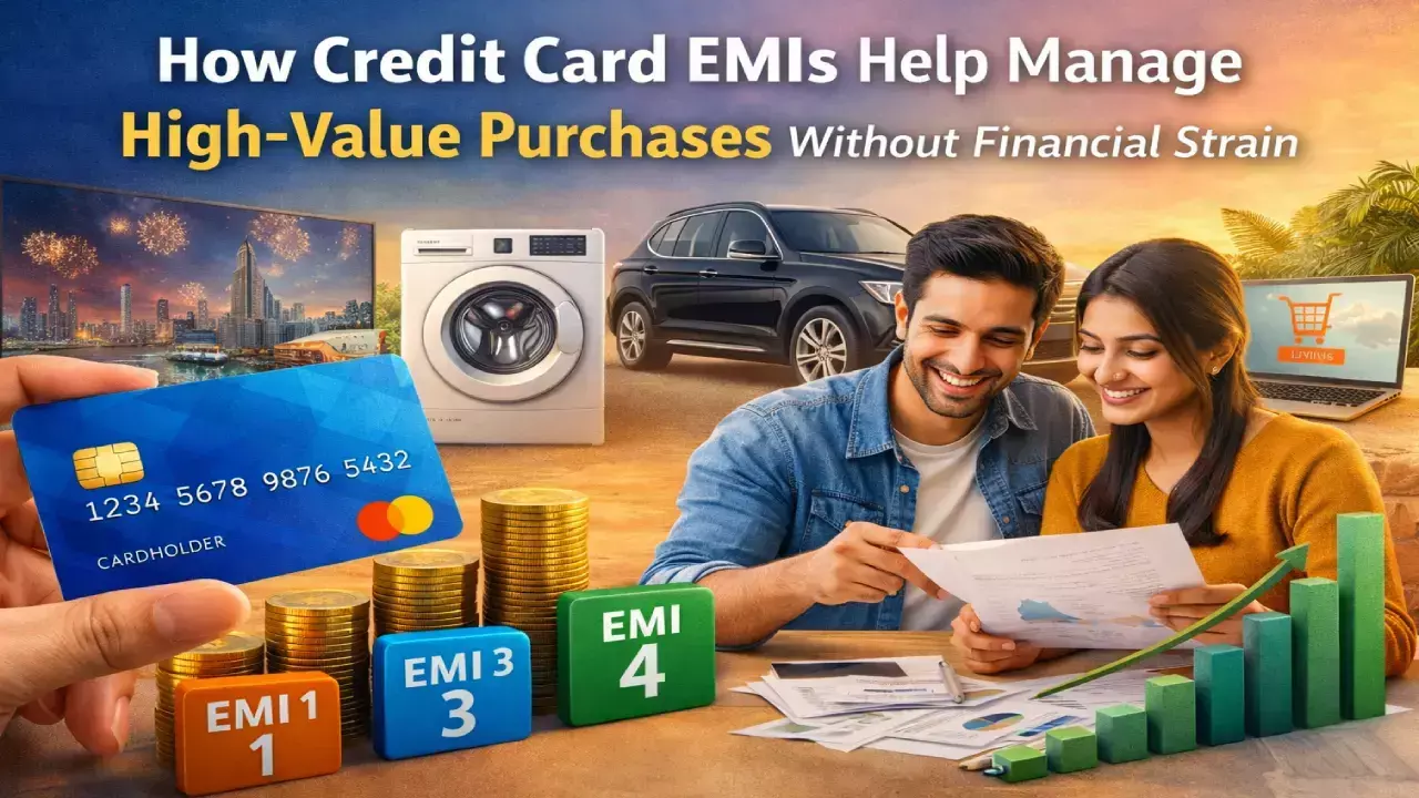 How Credit Card EMIs Help Manage High-Value Purchases Without Financial Strain