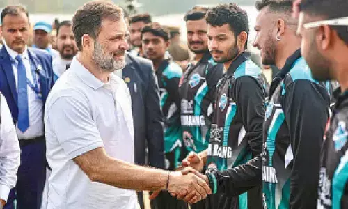 Rahul calls Shukla, seeks cricket academy in Raebareli