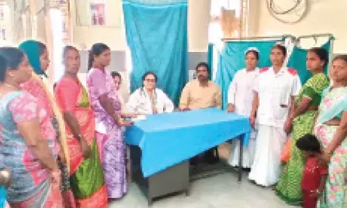 Gynecological and maternal health services reached hundreds in nagar Kurnool
