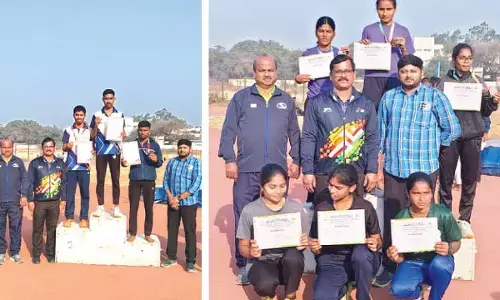 Kiran, Mallika win 10 km race in OU Inter-College Cross Country