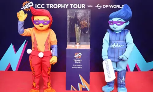 T20 WC 2026 trophy reaches alma maters of Pandya, Kishan and Samson