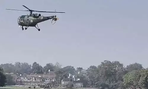 IAF microlight aircraft makes emergency landing in Prayagraj pond, pilots safe