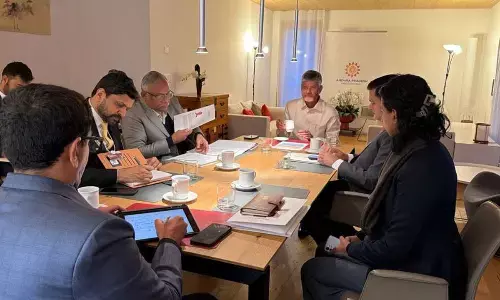 CM Chandrababu Highlights Andhra Pradesh’s Investment Push at Davos