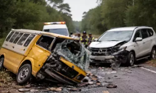 Road accident in MP’s Betul claims life of Class 3 student; 11 children injured