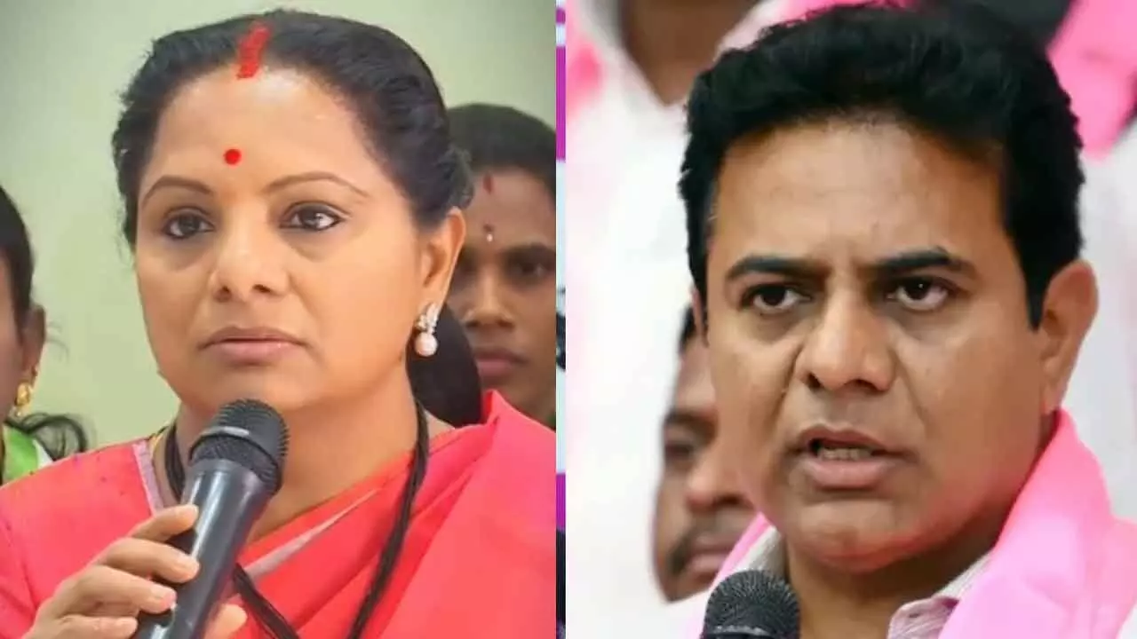 Kavitha takes a dig at KTR’s newfound love for sarpanches Kavitha takes a dig at KTR’s newfound love for sarpanches