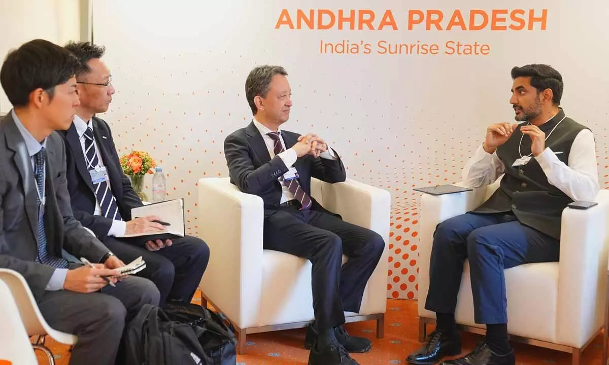 Lokesh woos Meta, Scale AI, JERA, Zerodha Lokesh woos Meta, Scale AI, JERA, Zerodha