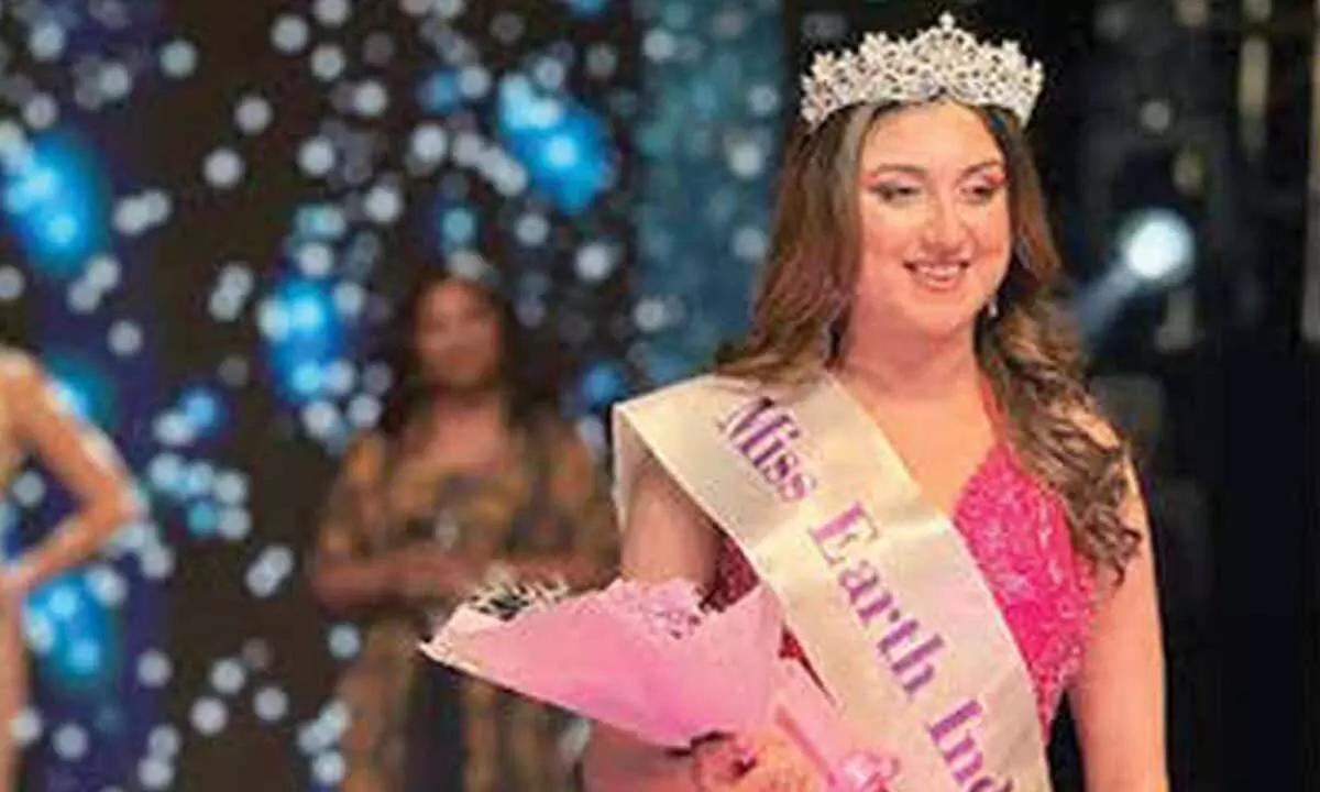 Vizag-based contestant crowned ‘Miss Earth India’ Vizag-based contestant crowned ‘Miss Earth India’