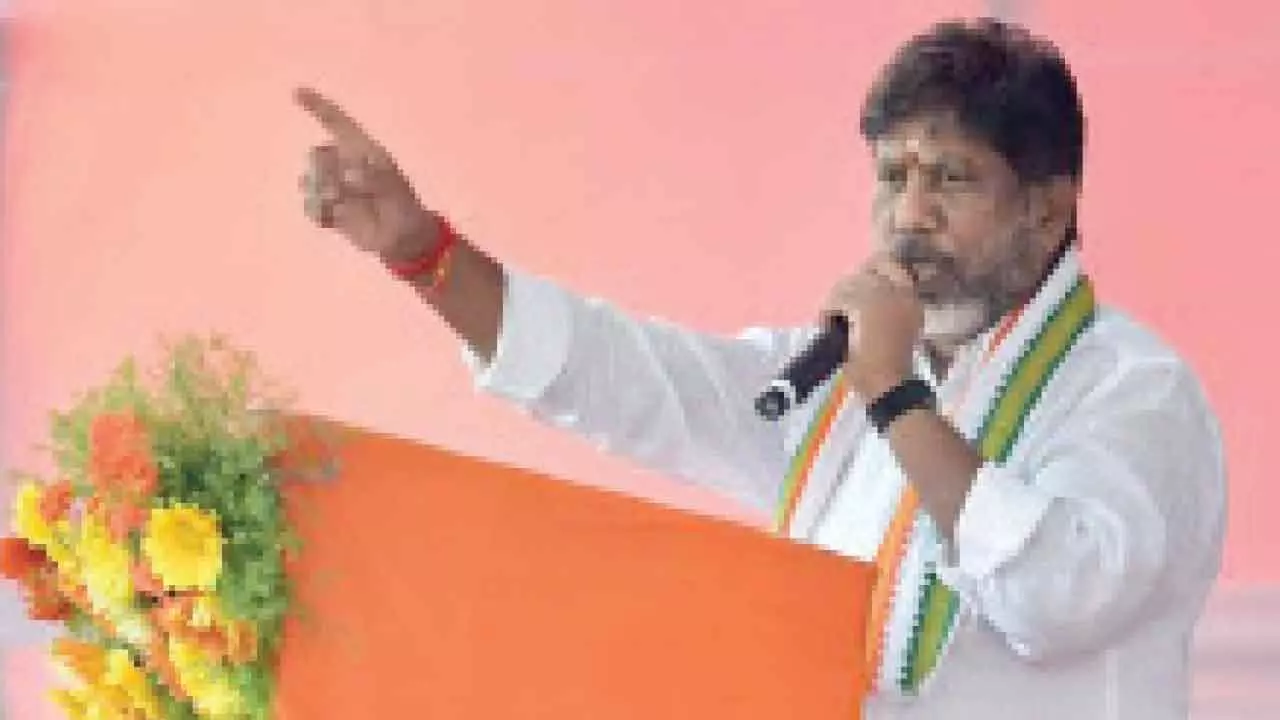 Bhatti unveils new infra, Indiramma homes Bhatti unveils new infra, Indiramma homes