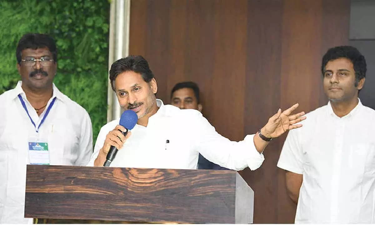 Institutions weakened under coalition rule: Jagan Institutions weakened under coalition rule: Jagan