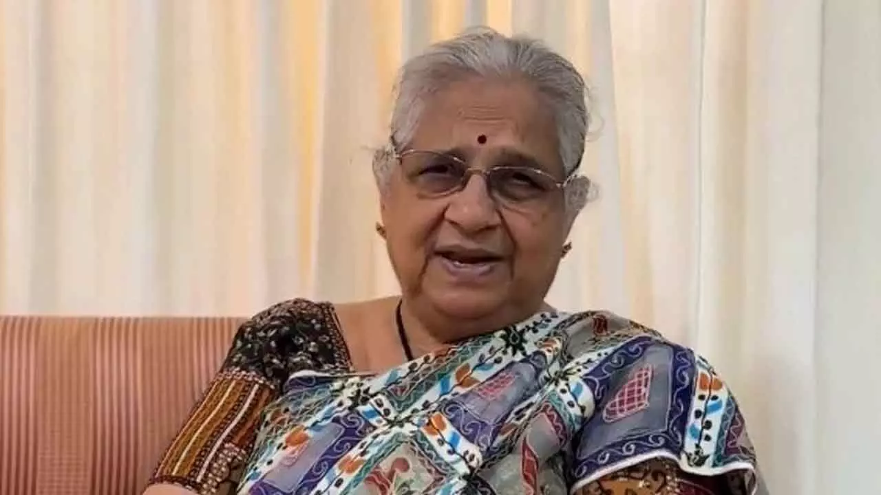 Sudha Murty cautions against fake videos falsely using her image Sudha Murty cautions against fake videos falsely using her image