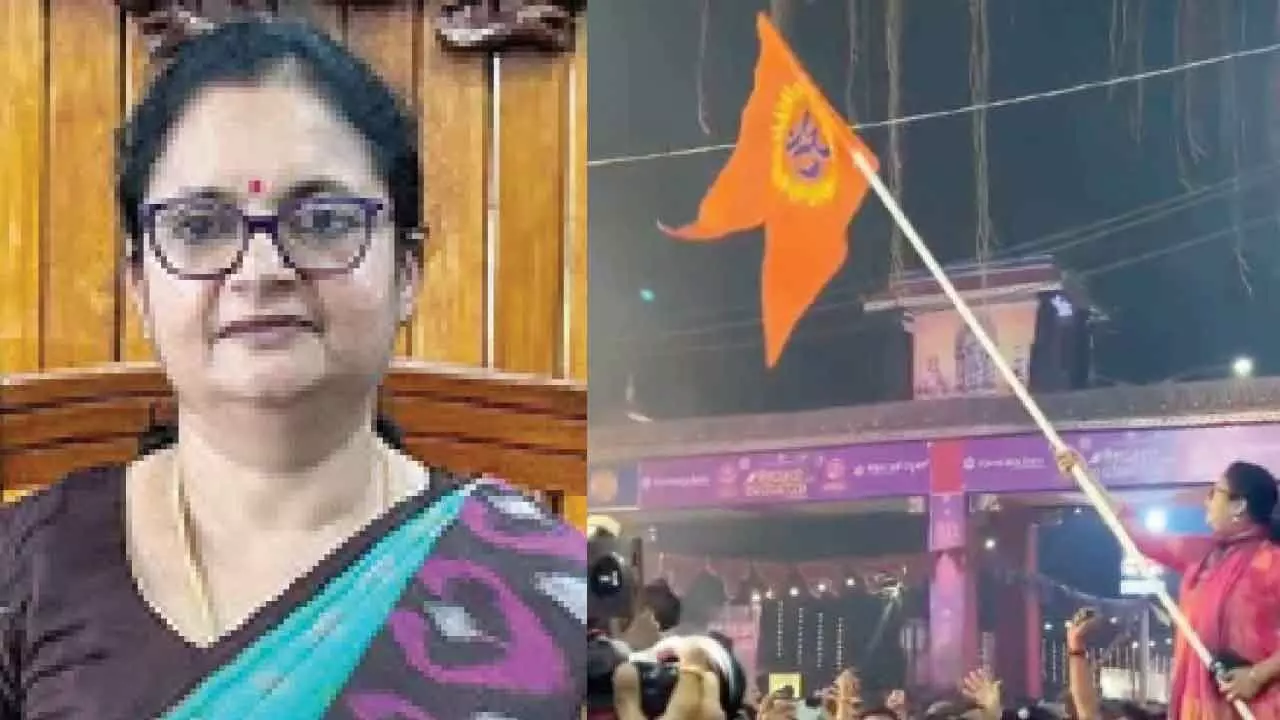 Political storm over DC’s flag-waving at religious ceremony Political storm over DC’s flag-waving at religious ceremony