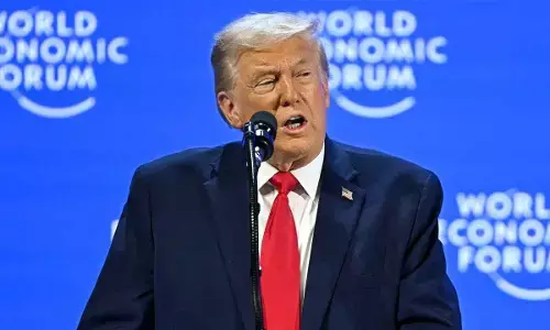 Don At Davos: Trump rules out force to acquire Greenland