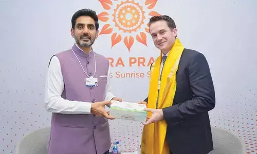 Lokesh pushes clean energy in talks with Brookfield at Davos Lokesh pushes clean energy in talks with Brookfield at Davos