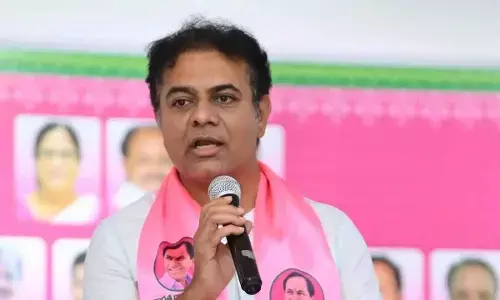 Naini ‘coalgate’ saga : KTR sniffs secret pact between BJP, Revanth Naini ‘coalgate’ saga : KTR sniffs secret pact between BJP, Revanth