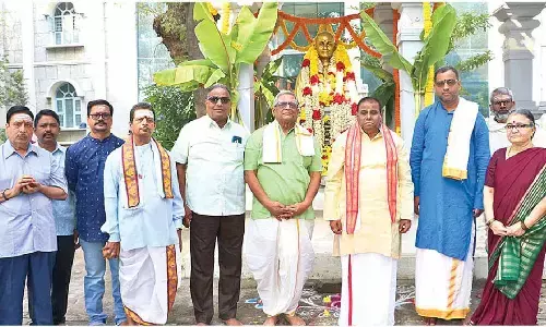 Death anniv of scholar Ramasubba Sharma observed