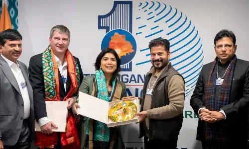 Telangana CM Revanth Reddy meets WEF MD, seeks annual WEF meet in Hyderabad