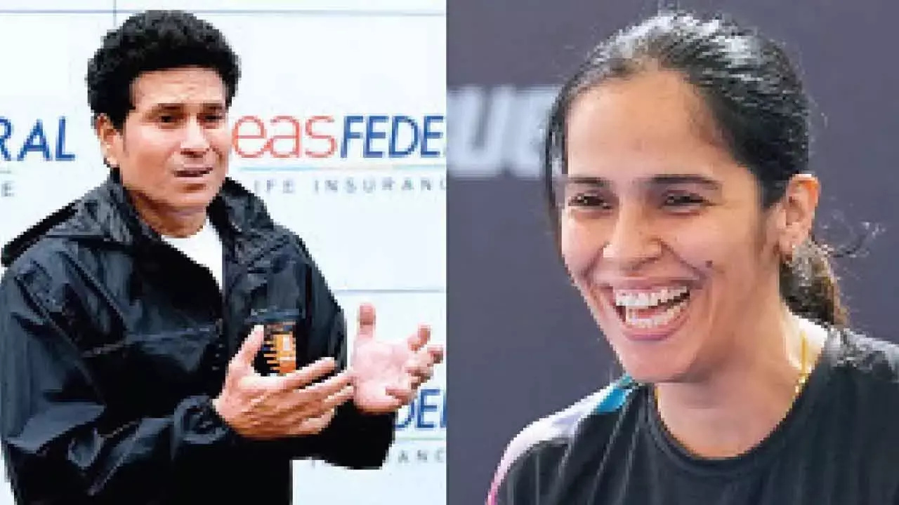 Tendulkar salutes Saina: ‘Beyond medals lies your greatest achievement’ Tendulkar salutes Saina: ‘Beyond medals lies your greatest achievement’