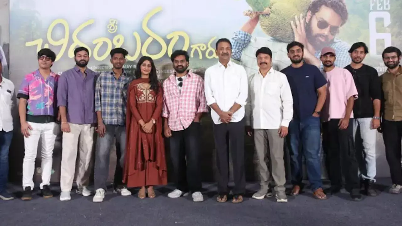 ‘Sri Chidambaram Garu’ locks Feb 6 release, team shares emotional journey ‘Sri Chidambaram Garu’ locks Feb 6 release, team shares emotional journey