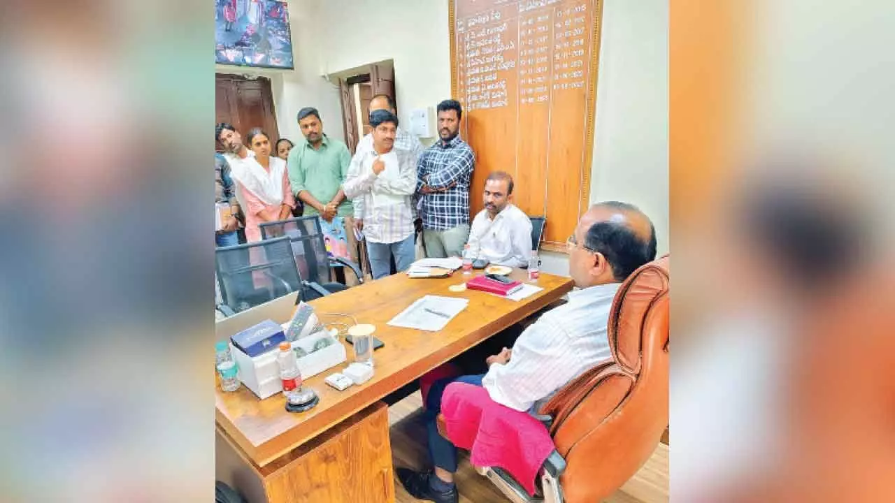 RR district officials told to clear pending files in time-bound manner RR district officials told to clear pending files in time-bound manner