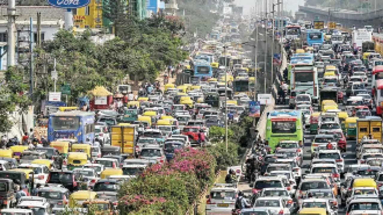 Bengaluru second most congested city globally in 2025 Bengaluru second most congested city globally in 2025