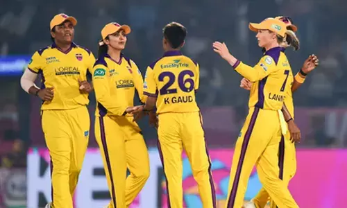 WPL 2026: Devine’s unbeaten fifty takes Gujarat Giants to 153/8 against UP Warriorz