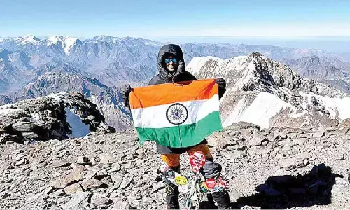 Saap MD Bharani scales mount Aconcagua, creates history